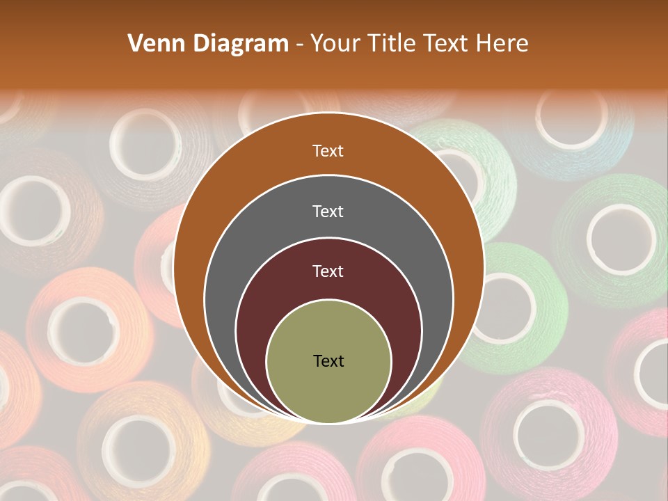 Colors Fibre Hobbies PowerPoint Template