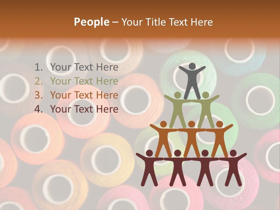 Colors Fibre Hobbies PowerPoint Template