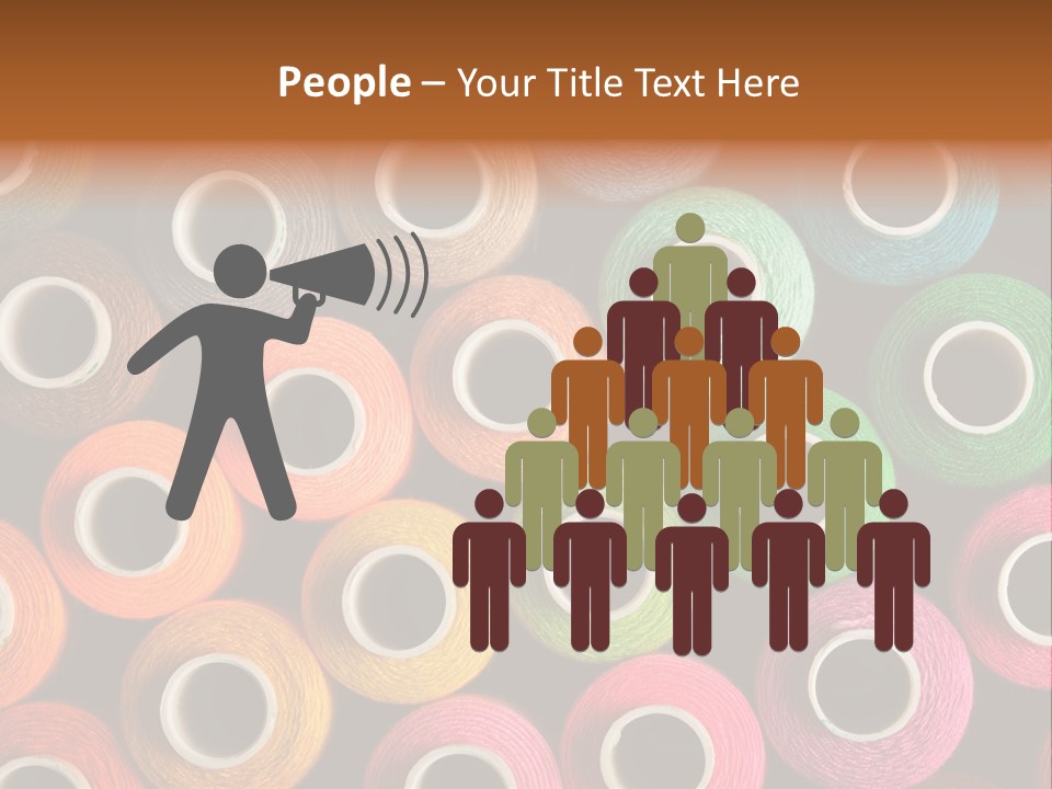 Colors Fibre Hobbies PowerPoint Template