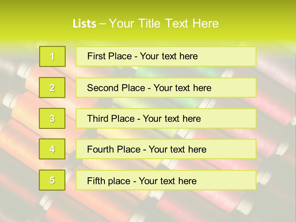 Embroidery Fabric Backgrounds PowerPoint Template