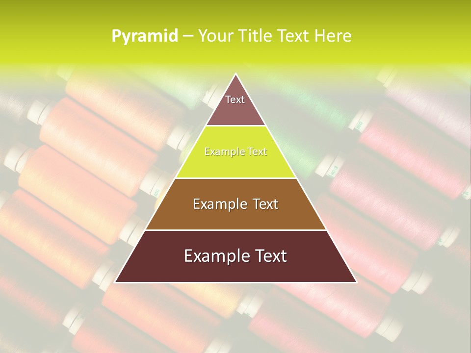 Embroidery Fabric Backgrounds PowerPoint Template