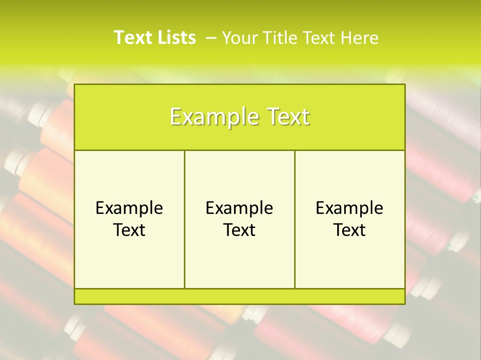 Embroidery Fabric Backgrounds PowerPoint Template