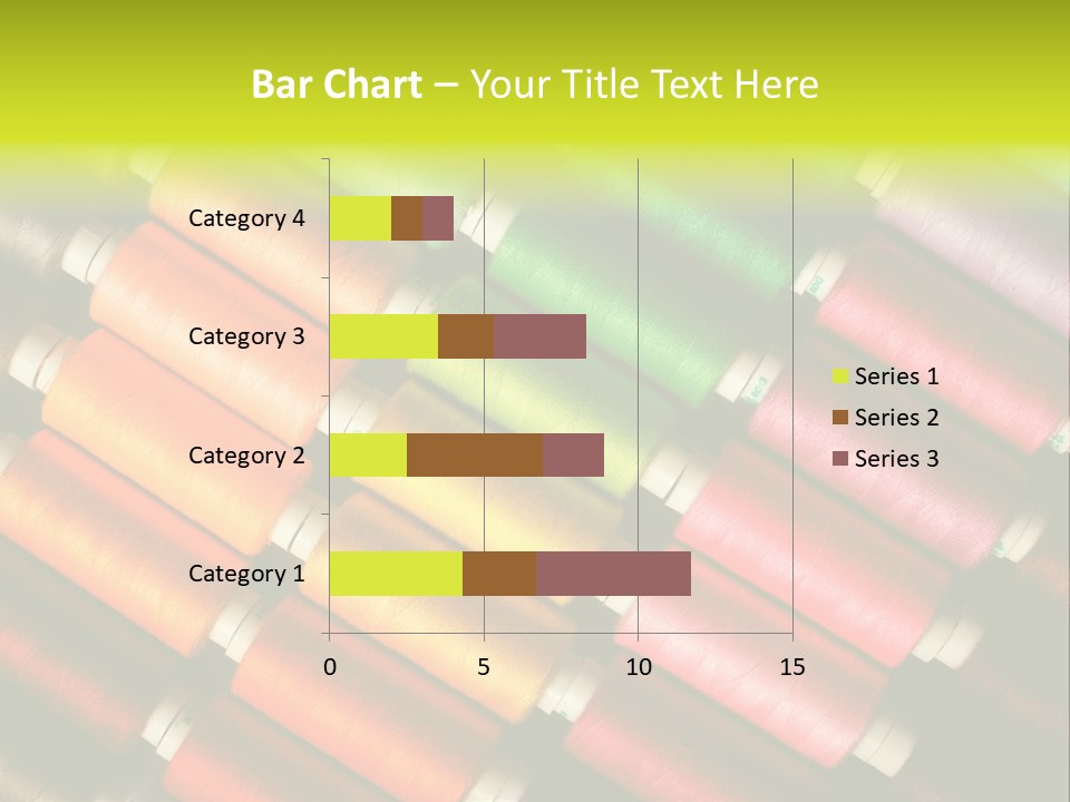 Embroidery Fabric Backgrounds PowerPoint Template