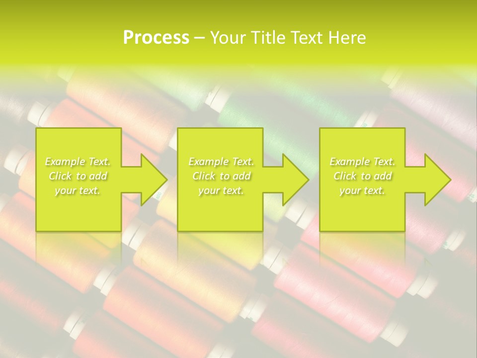 Embroidery Fabric Backgrounds PowerPoint Template