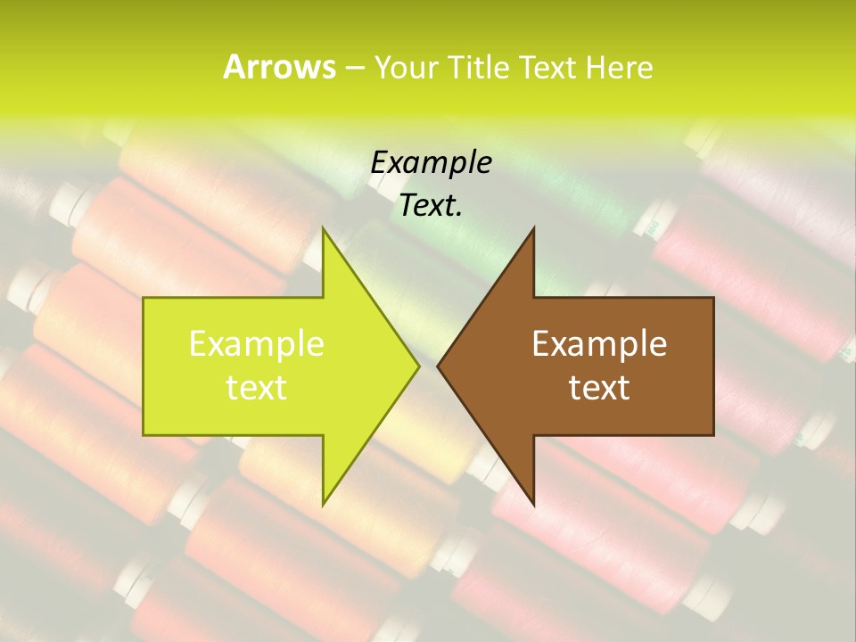 Embroidery Fabric Backgrounds PowerPoint Template