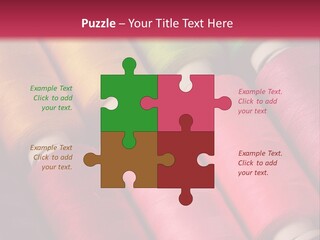 Material Fiber Bobbin PowerPoint Template