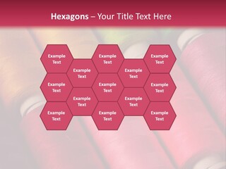 Material Fiber Bobbin PowerPoint Template