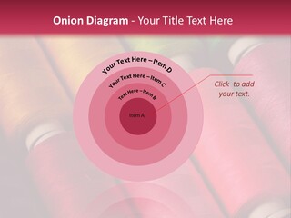 Material Fiber Bobbin PowerPoint Template