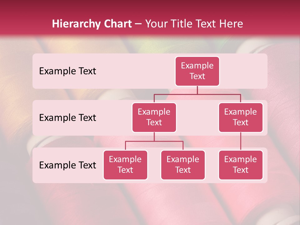 Material Fiber Bobbin PowerPoint Template