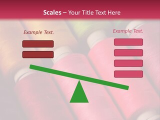 Material Fiber Bobbin PowerPoint Template