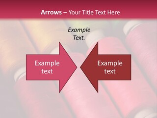 Material Fiber Bobbin PowerPoint Template