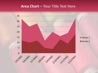 Material Fiber Bobbin PowerPoint Template