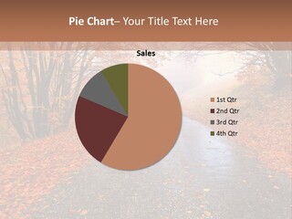 Road October Environment PowerPoint Template