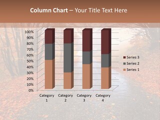 Road October Environment PowerPoint Template