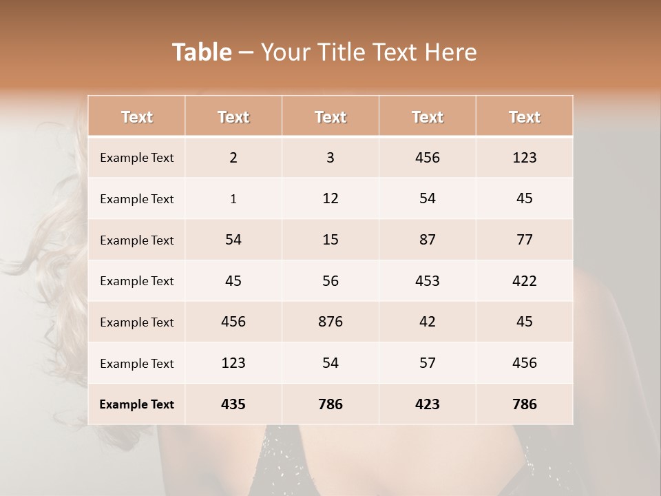 Healthy Elegant Y PowerPoint Template