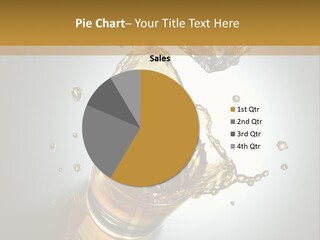 Soda Flow Bar PowerPoint Template