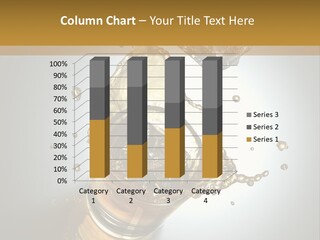 Soda Flow Bar PowerPoint Template