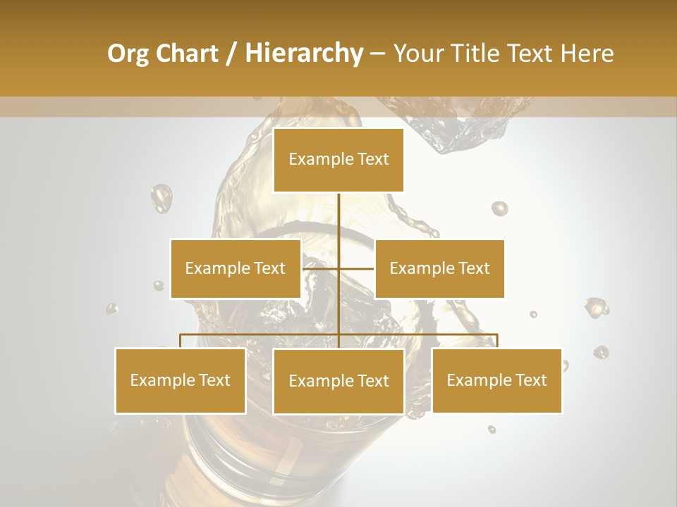 Soda Flow Bar PowerPoint Template