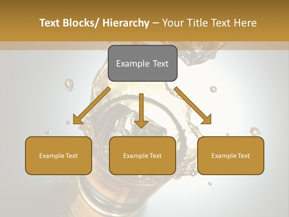 Soda Flow Bar PowerPoint Template