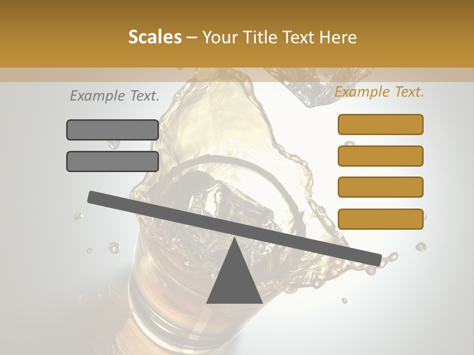 Soda Flow Bar PowerPoint Template