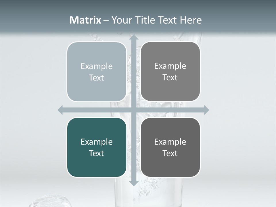 Liquid Blend Splashing PowerPoint Template