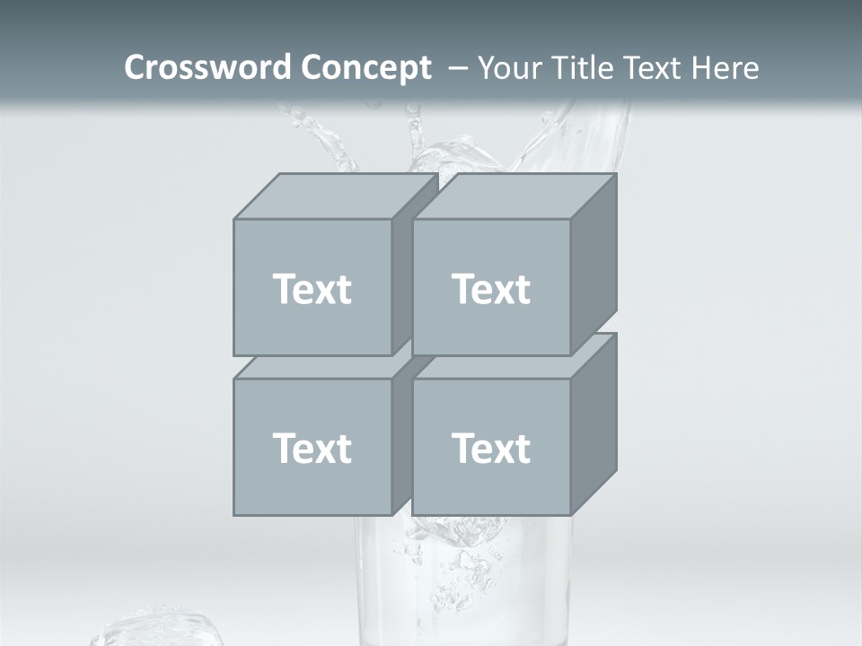 Liquid Blend Splashing PowerPoint Template
