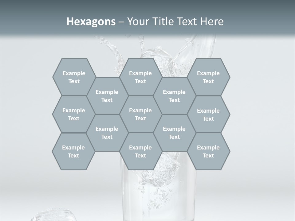 Liquid Blend Splashing PowerPoint Template