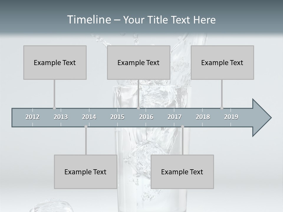 Liquid Blend Splashing PowerPoint Template