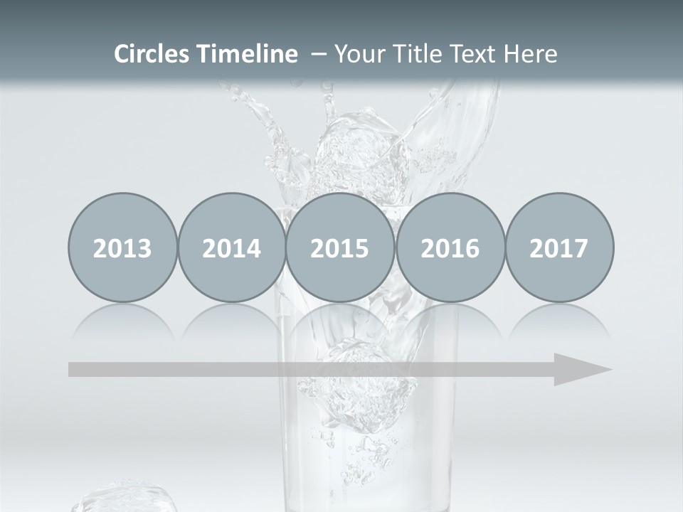 Liquid Blend Splashing PowerPoint Template