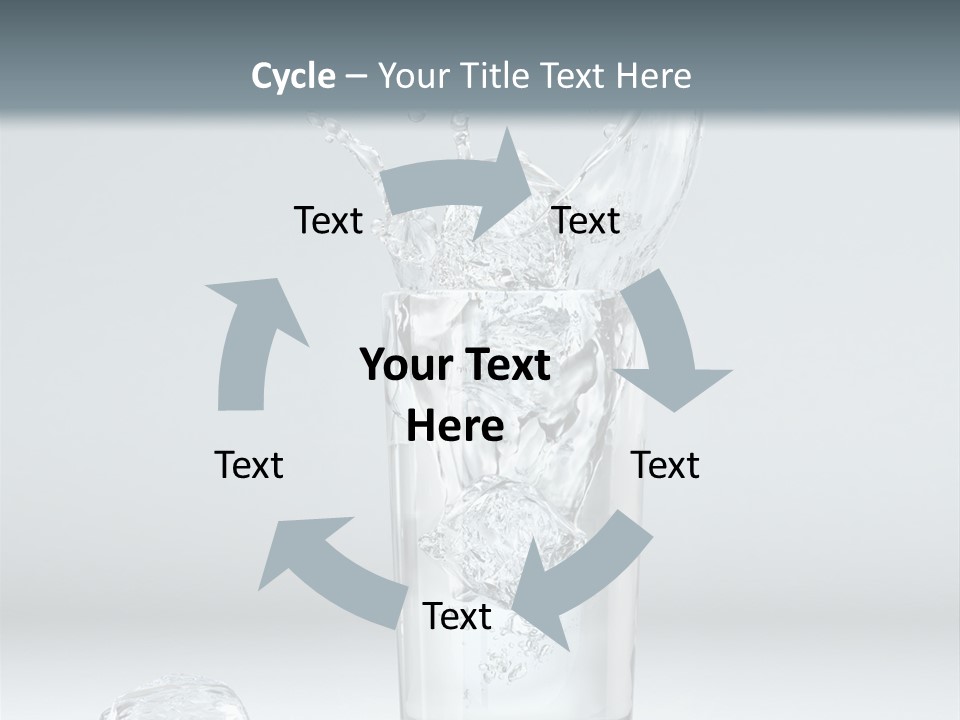 Liquid Blend Splashing PowerPoint Template