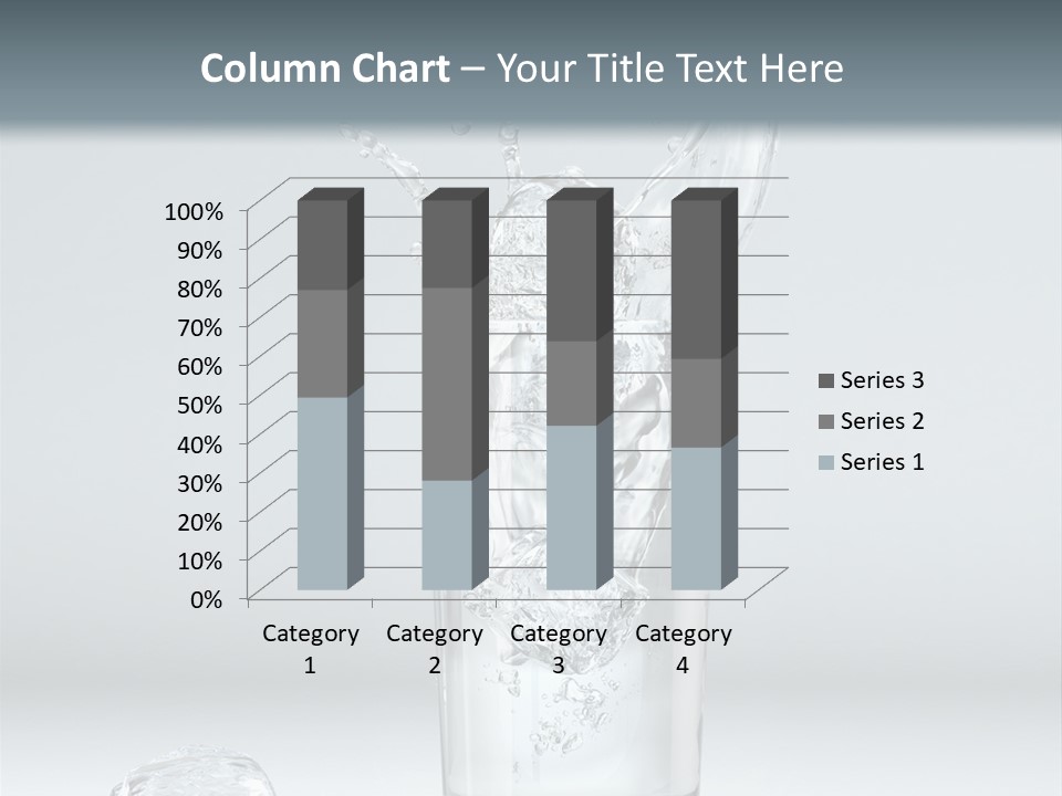 Liquid Blend Splashing PowerPoint Template