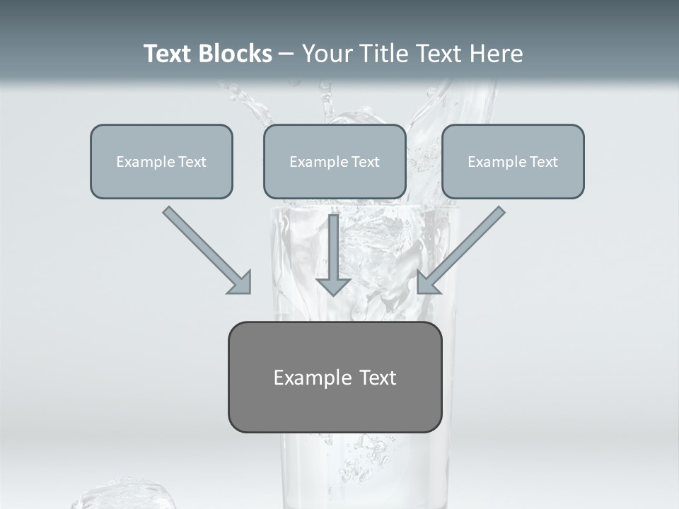 Liquid Blend Splashing PowerPoint Template
