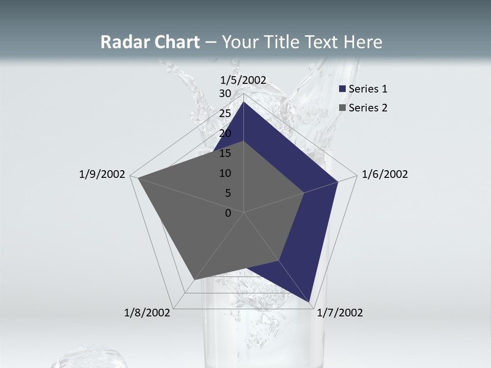 Liquid Blend Splashing PowerPoint Template