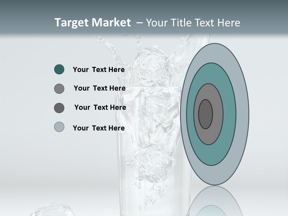 Liquid Blend Splashing PowerPoint Template