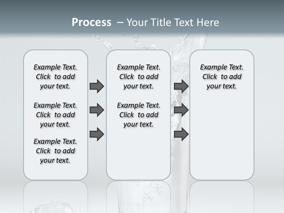 Liquid Blend Splashing PowerPoint Template