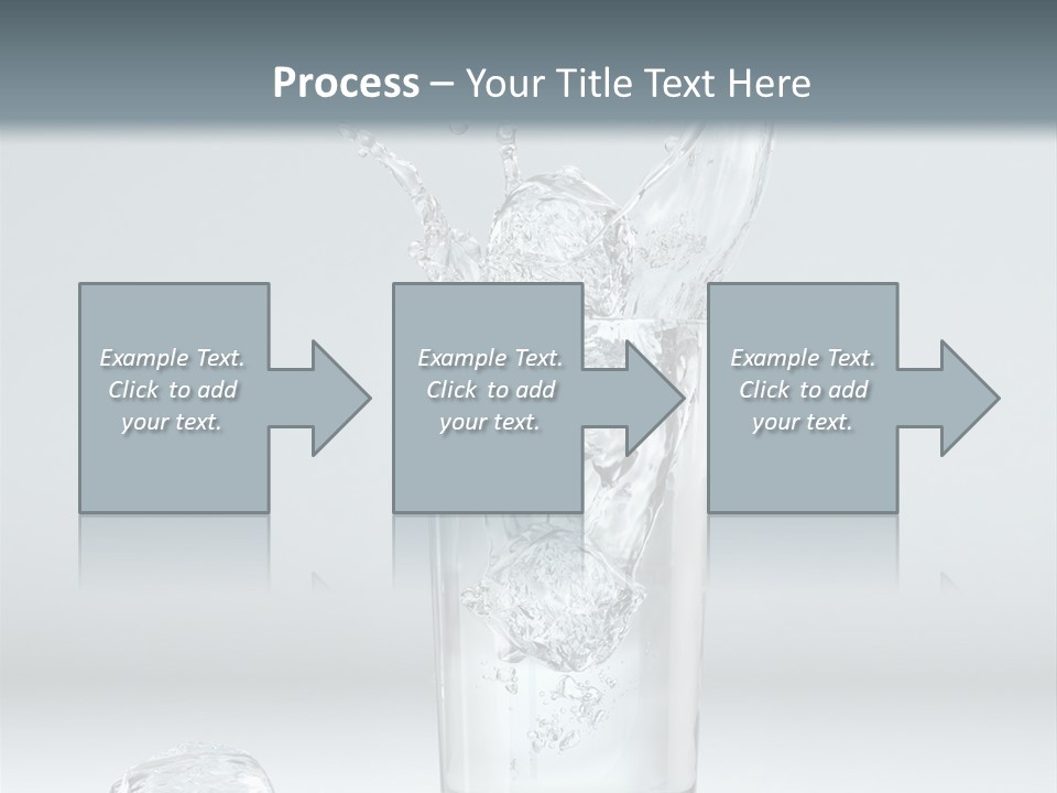 Liquid Blend Splashing PowerPoint Template