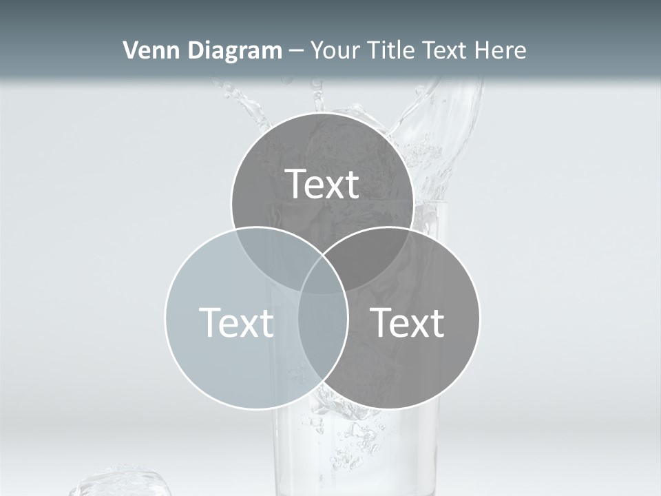 Liquid Blend Splashing PowerPoint Template