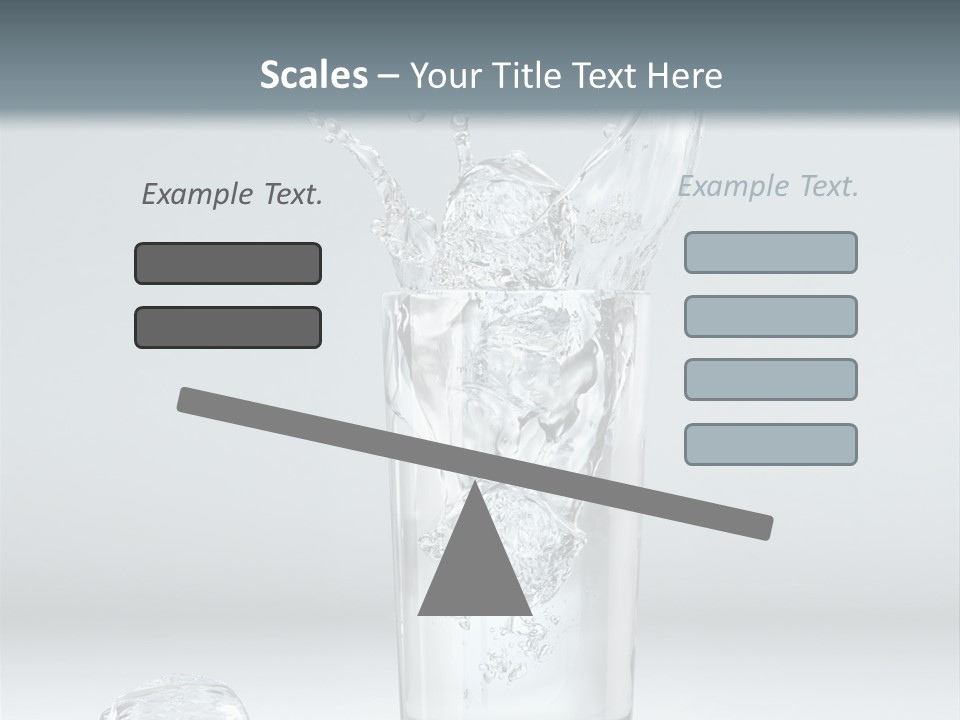 Liquid Blend Splashing PowerPoint Template