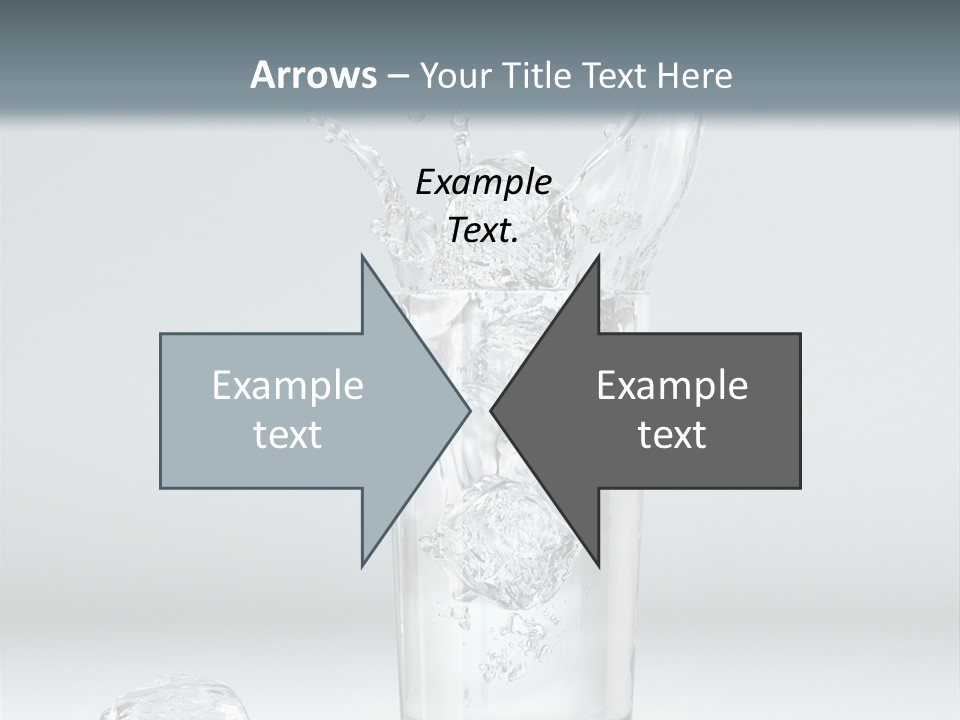 Liquid Blend Splashing PowerPoint Template