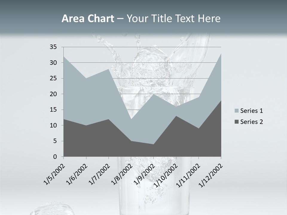 Liquid Blend Splashing PowerPoint Template