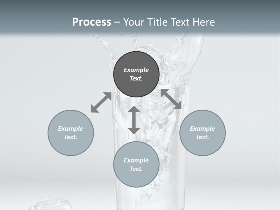 Liquid Blend Splashing PowerPoint Template