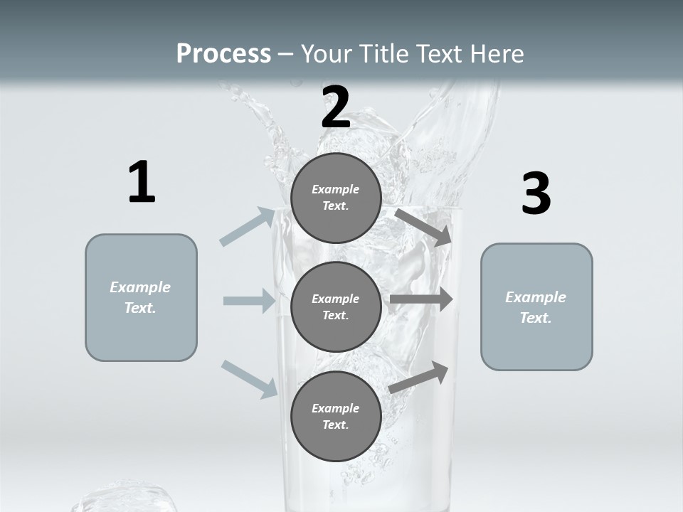 Liquid Blend Splashing PowerPoint Template