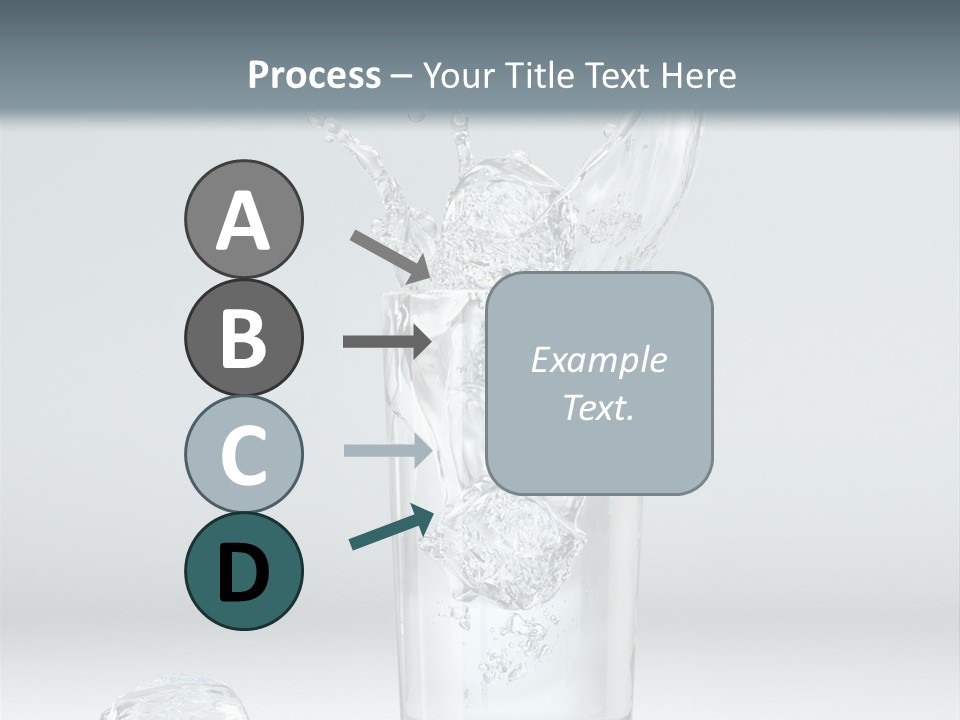 Liquid Blend Splashing PowerPoint Template