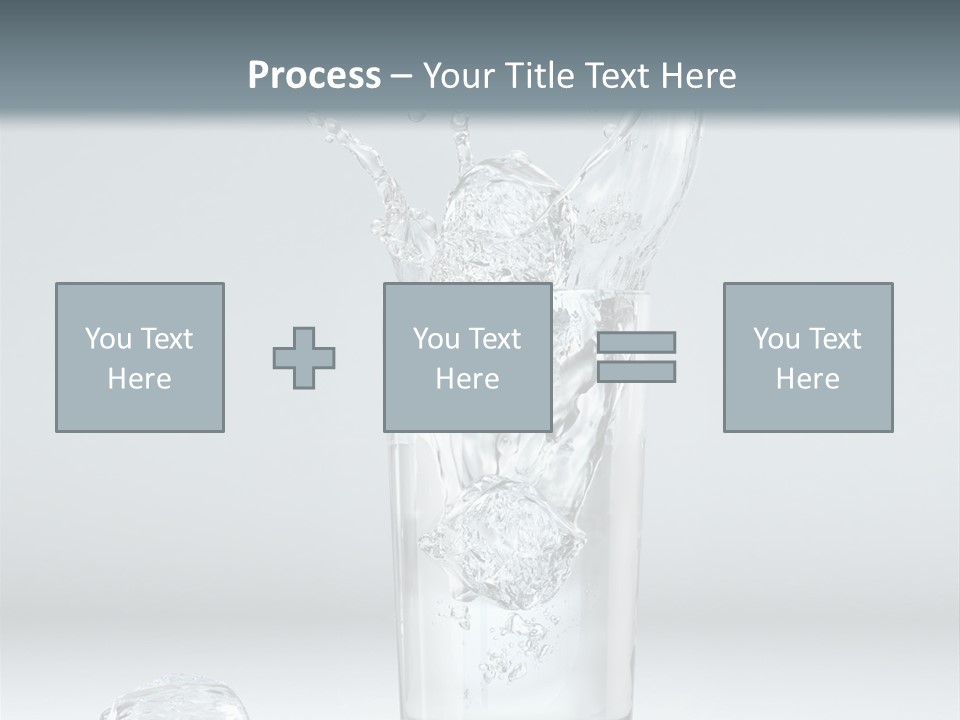 Liquid Blend Splashing PowerPoint Template