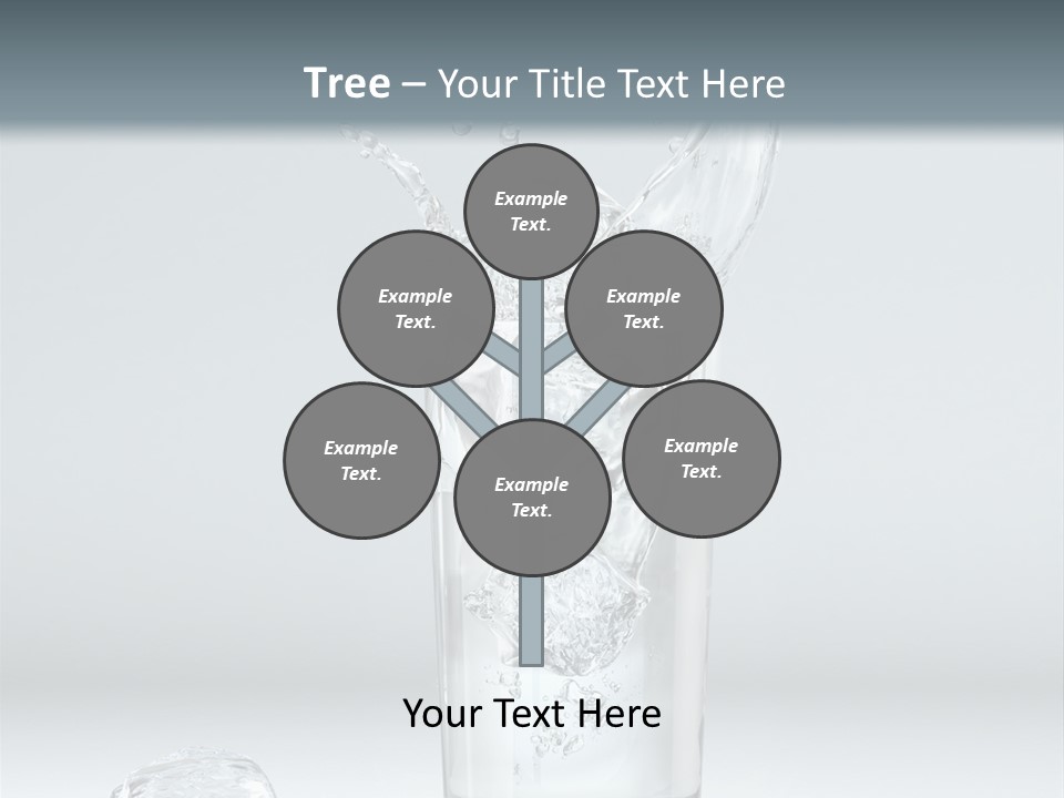 Liquid Blend Splashing PowerPoint Template