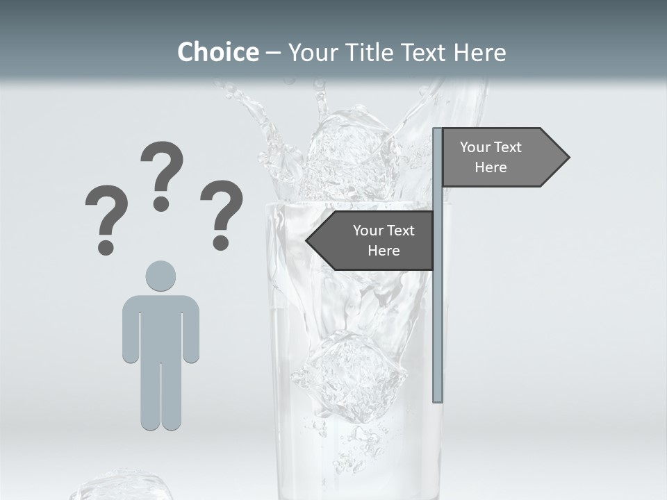 Liquid Blend Splashing PowerPoint Template