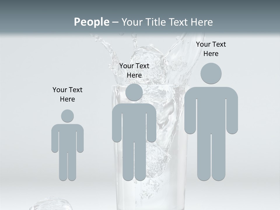 Liquid Blend Splashing PowerPoint Template