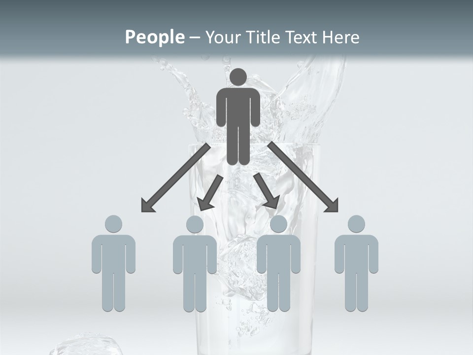 Liquid Blend Splashing PowerPoint Template