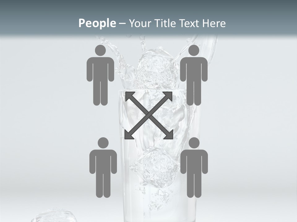 Liquid Blend Splashing PowerPoint Template