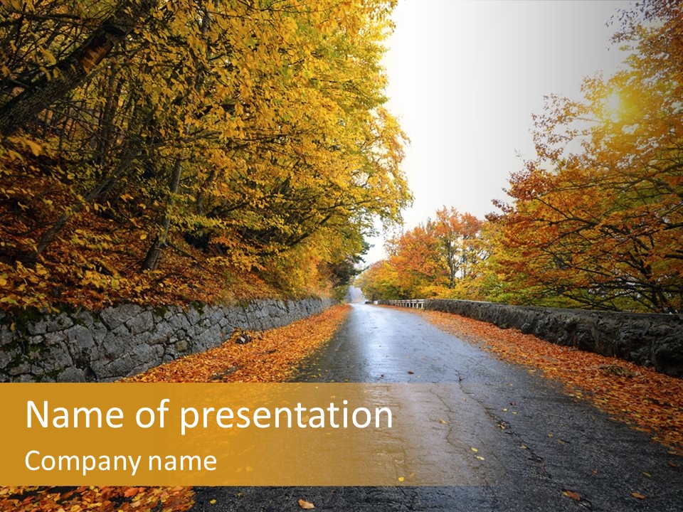 Grove Seasonal Rest PowerPoint Template